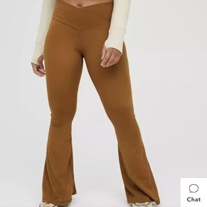 OFFLINE By Aerie High Waisted Super Flare Leggings Size M